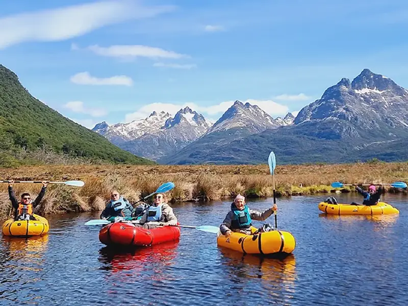 Packrafting Olivia River Ushuaia